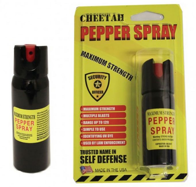 Defender Cheetah Pepper Spray