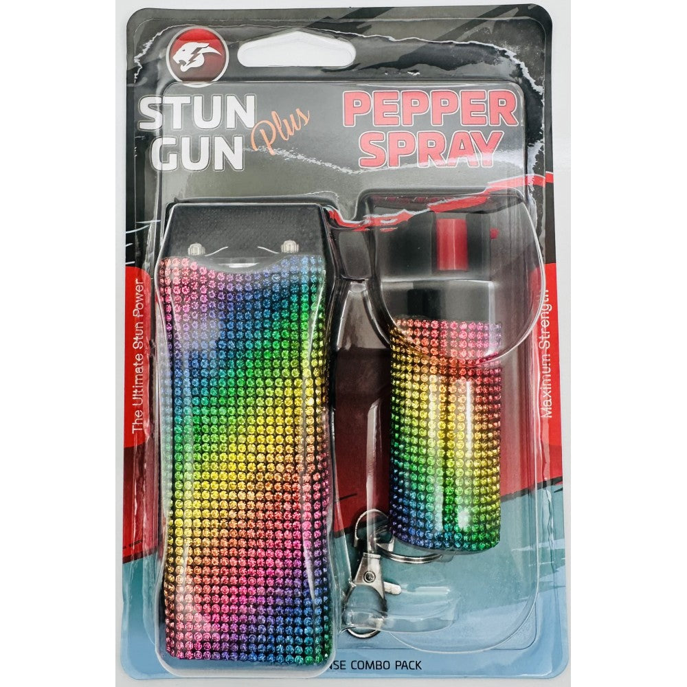 Stun Gun Pepper Spray Combo