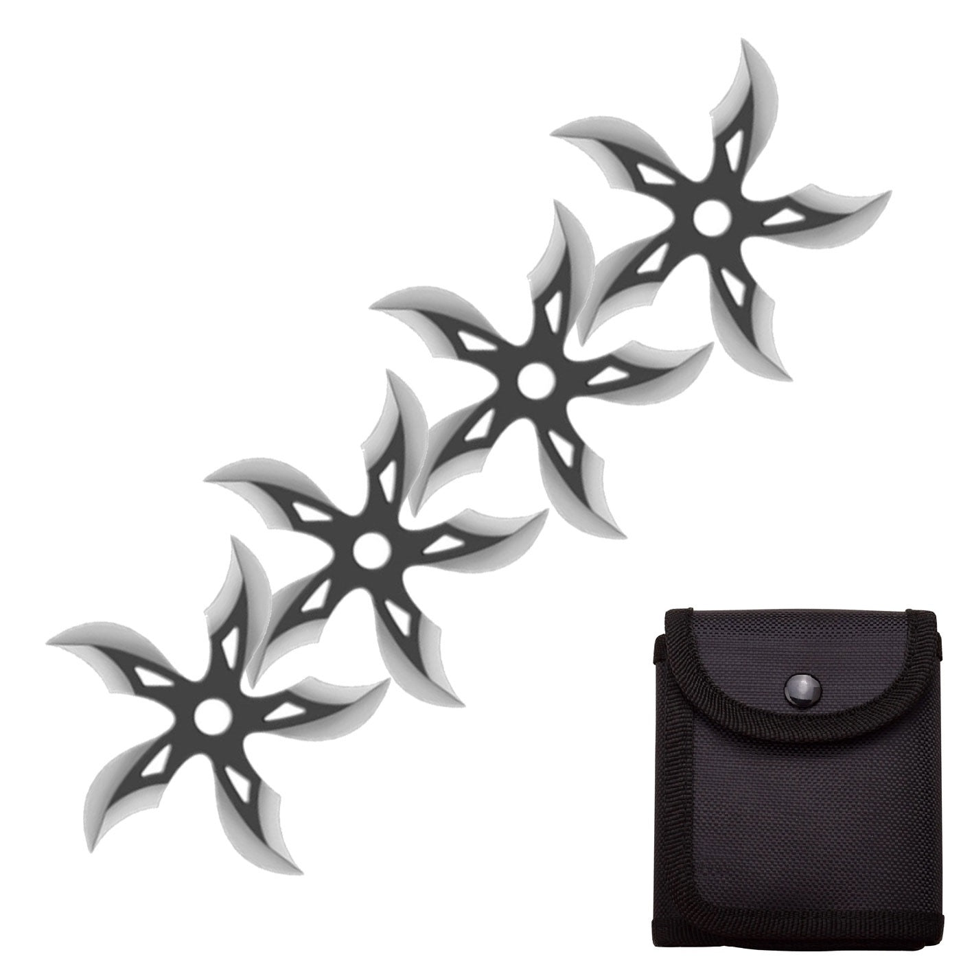 Ninja Throwing Stars 4PC Set