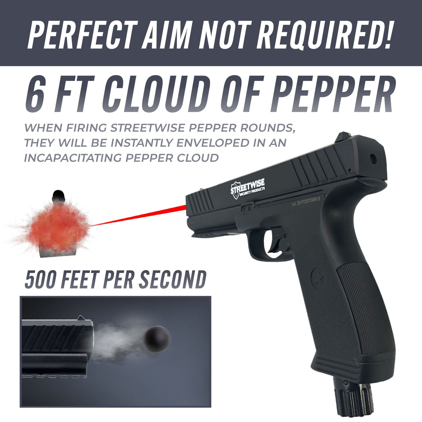 Streetwise The Heat Pepper Launcher Gun