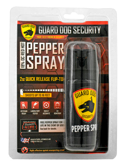 Guard Dog 2oz Flip Top Quick Release Pepper Spray