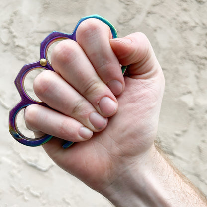 Steel Knuckle Duster Belt Buckle