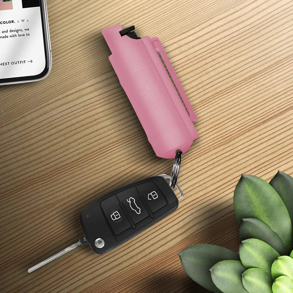 Pepper Spray Keychain - Hard Case Personal Defense