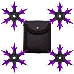 Ninja Throwing Stars 4PC Set