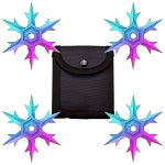 Black Finish Throwing Ninja Stars