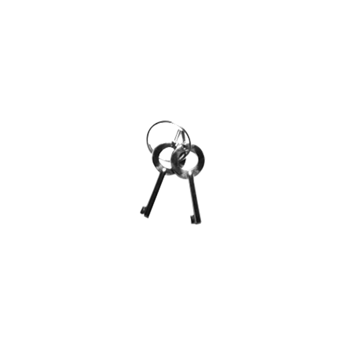 Solid Steel Handcuffs Black