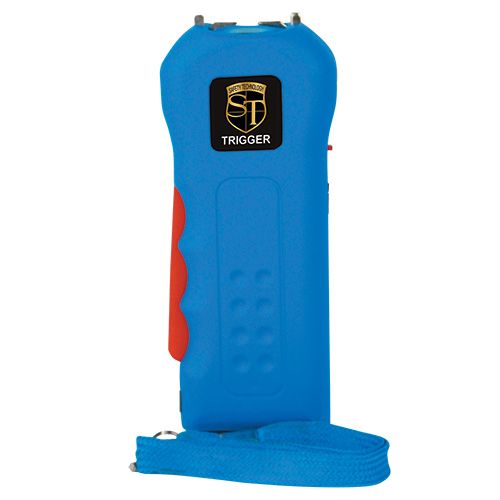 Blue Trigger Stun Gun Flashlight - TrueGrit Gear