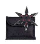 Silver Finish Six Point Throwing Ninja Stars