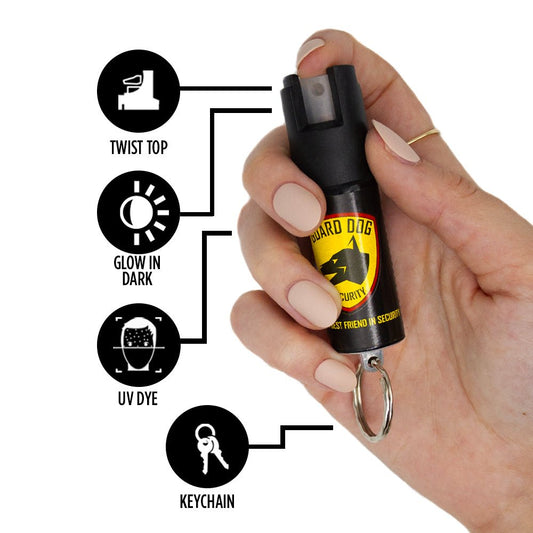 3-in-1 Pepper Spray Keychain