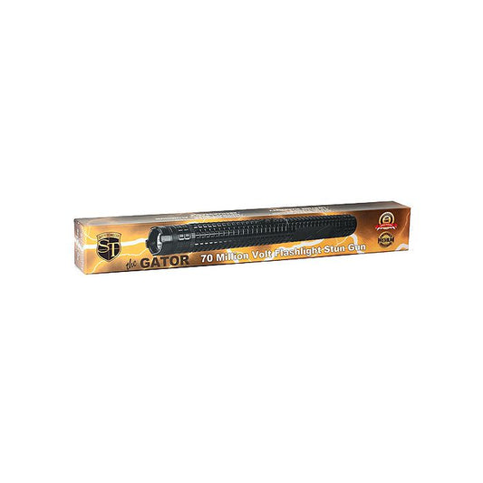 70 Million Volt Gator Stun Gun with Bright Flashlight
